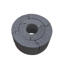 What are the main advantages or characteristics of Rigid Calcium Silicate Pipe Insulation??imageView2/2/format/webp/q/100