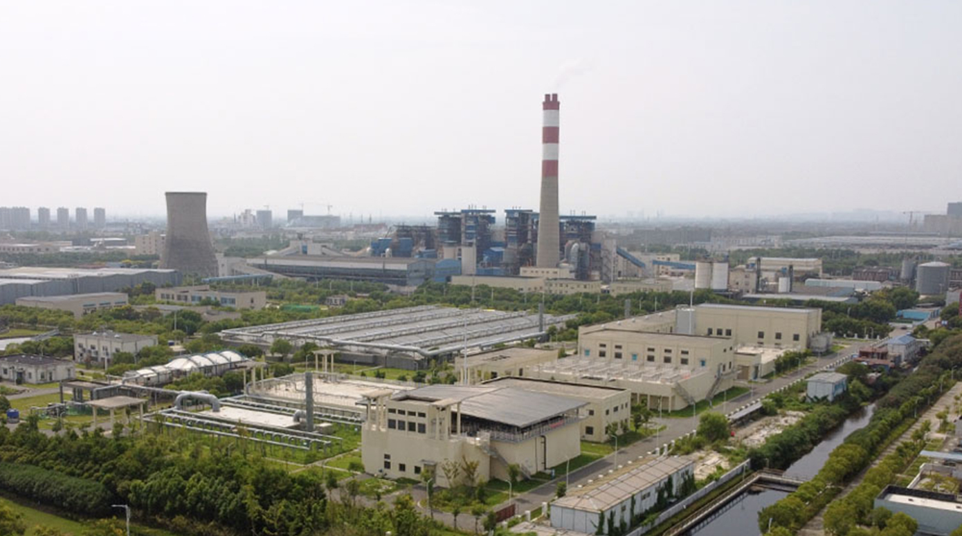Zhongmao Hangzhou Bay Thermal Power and Heating Network Pipeline Elevation Energy Saving Project