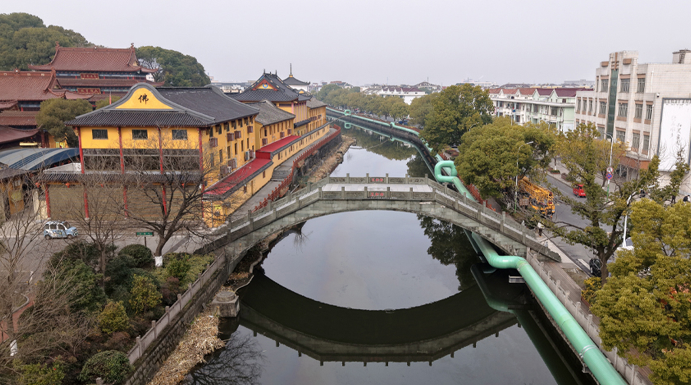 Steam pipeline project from Zhongdong Hengyuan Thermal Power Network to Yinong Town Emergency Bay