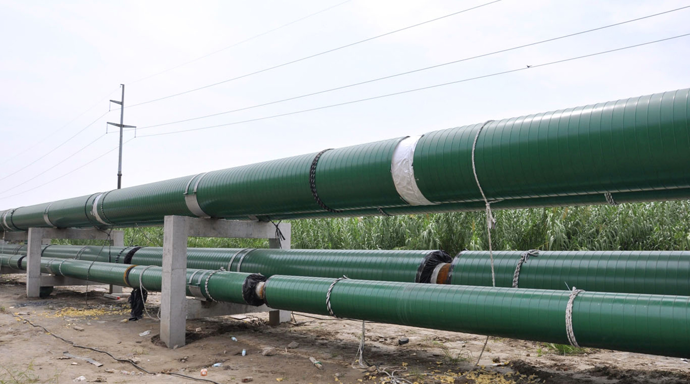 Zhongmao Hangzhou Bay Thermal Power and Heating Network Pipeline Elevation Energy Saving Project