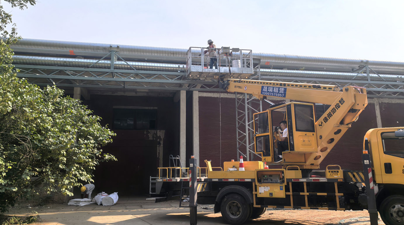 Prefabricated insulation pipes for the Luoyang YTO pipeline network renovation project
