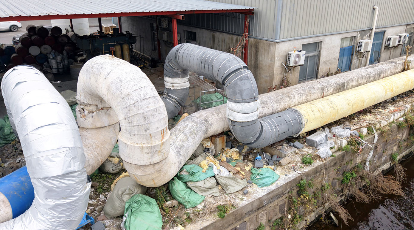 Zhongmao Hangzhou Bay Thermal Power DN500 Heating Network Insulation Renovation Project