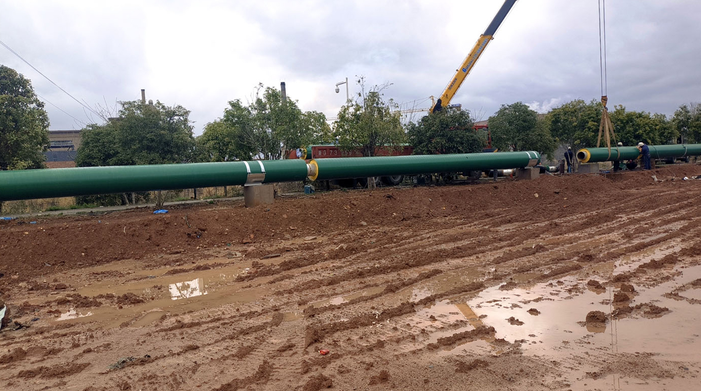 Yefeng Group-Huaxin Electronics Steam Pipeline Project