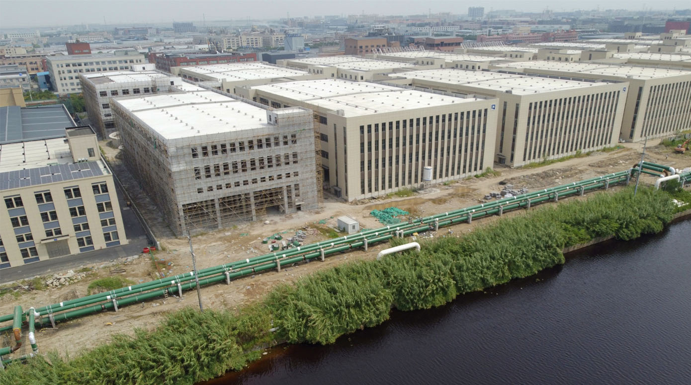Zhongmao Hangzhou Bay Thermal Power and Heating Network Pipeline Elevation Energy Saving Project