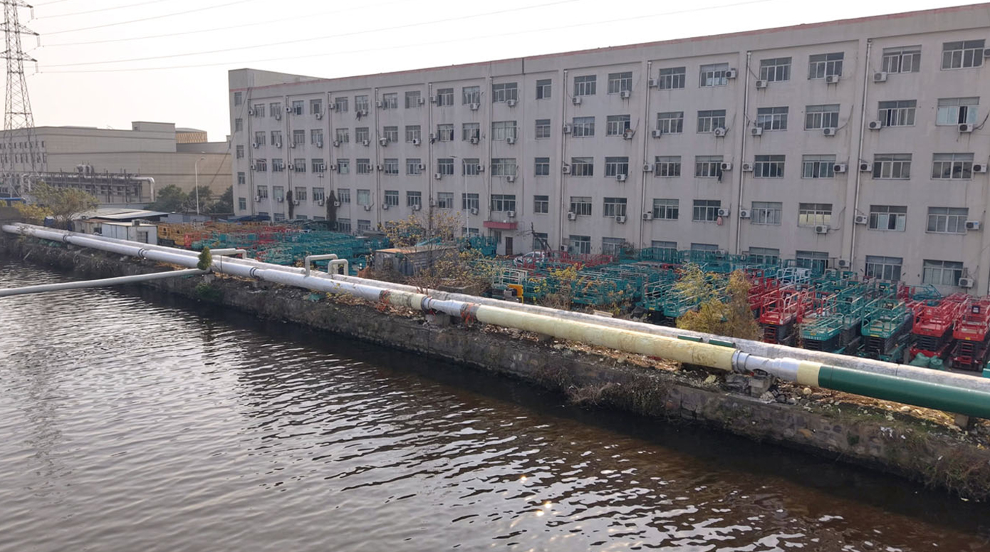 Zhongmao Hangzhou Bay Thermal Power DN500 Heating Network Insulation Renovation Project
