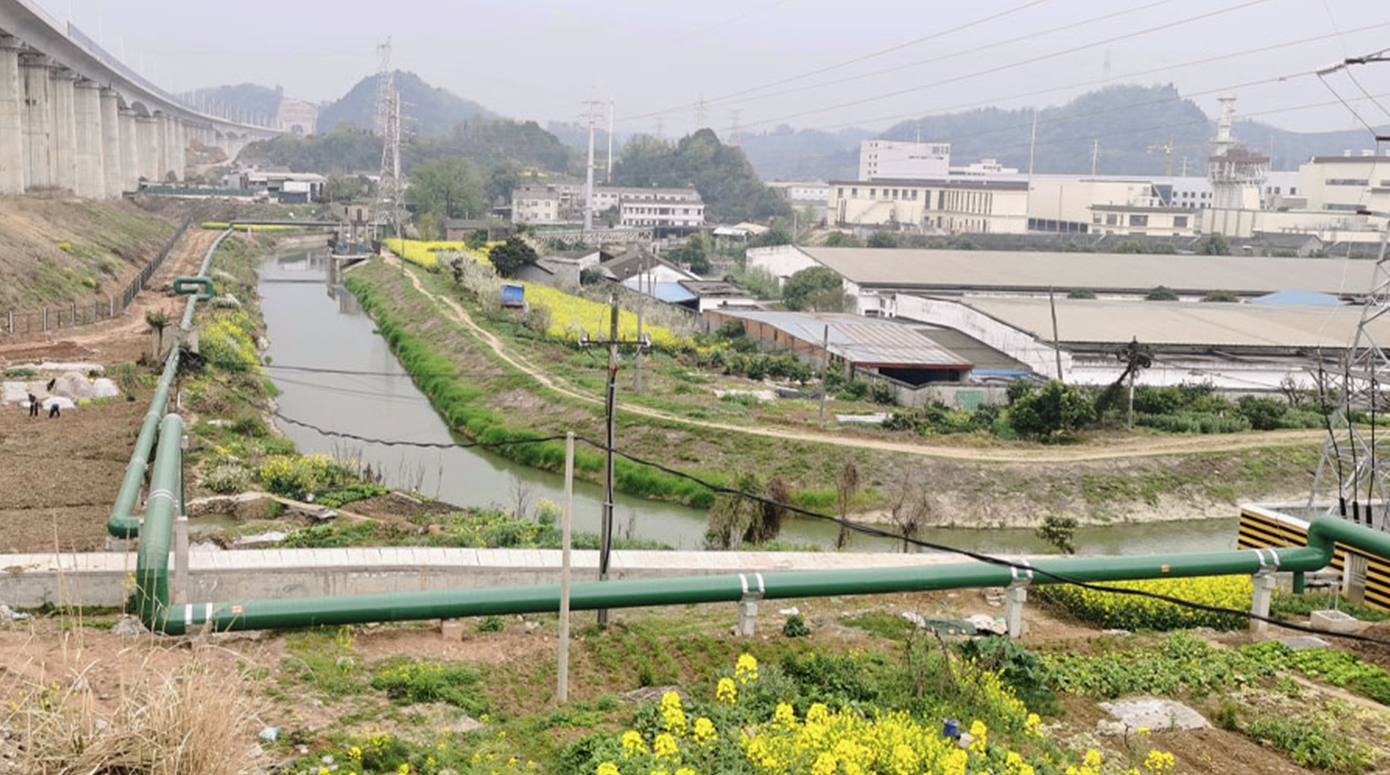 Supporting heating network project for Beijing Energy Zhongji Yichang Xiaoxi Tower natural gas cogeneration project